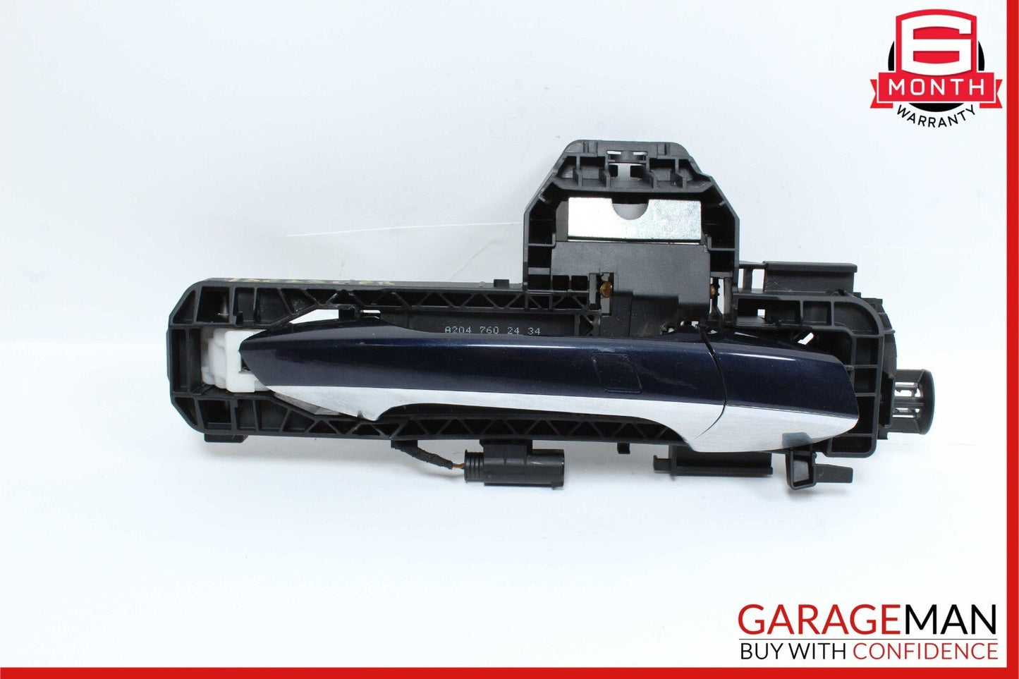 12-14 Mercedes W204 C250 Right Passenger Exterior Door Handle Keyless Go Blue