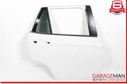 12-15 BMW X1 Rear Right Passenger Side Door Shell White OEM
