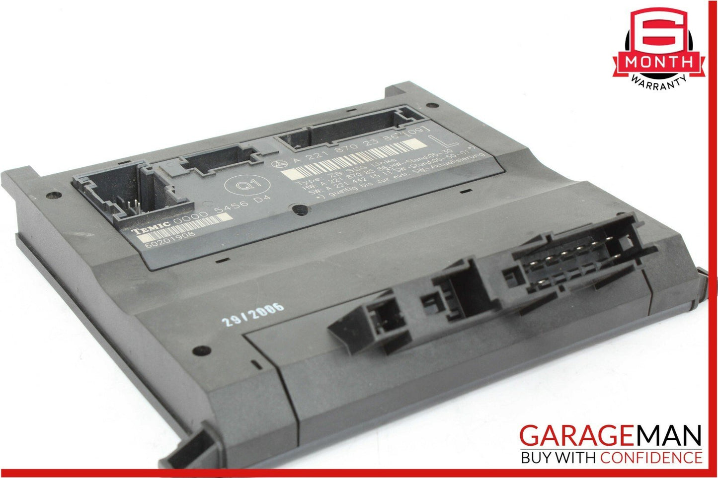 07-09 Mercedes W221 S600 S550 Front Left Under Seat Controller Module