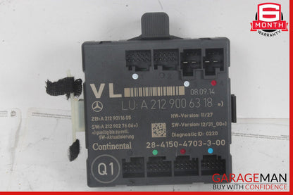 08-18 Mercedes W212 E350 C300 Front Left Side Door Control Module Unit OEM