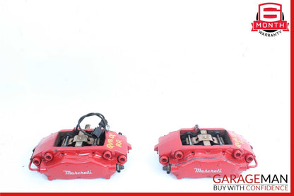 03-08 Maserati Quattroporte M139 Rear Left & Right Brake Caliper Calipers Set