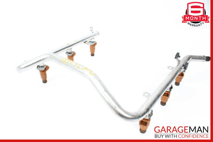 03-06 Mercedes W163 ML350 S350 Fuel Injection Rail Line w/ Injectors 1120701095