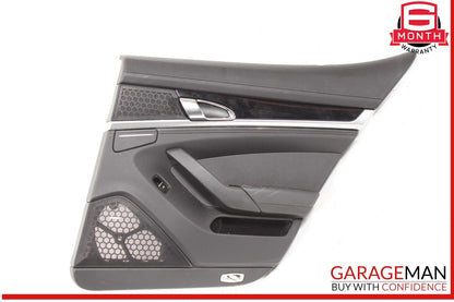 10-16 Porsche Panamera 970 Rear Right Side Interior Door Panel Leater OEM