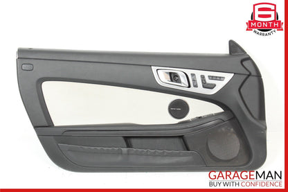 12-16 Mercedes R172 SLK250 SLK300 Front Left Interior Door Panel Assy Black OEM