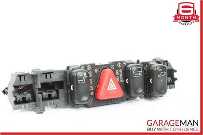 98-03 Mercedes W208 CLK320 CLK430 Hazard Light Door Lock Switch Control Panel