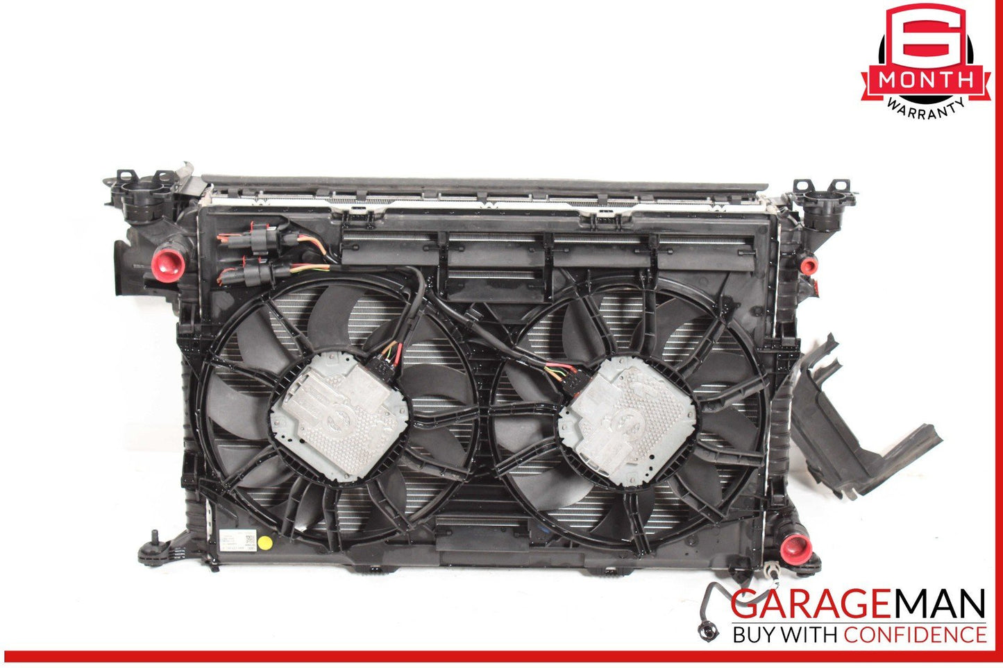 12-18 Audi A7 Engine Cooling Radiator w/ Fan Assembly OEM