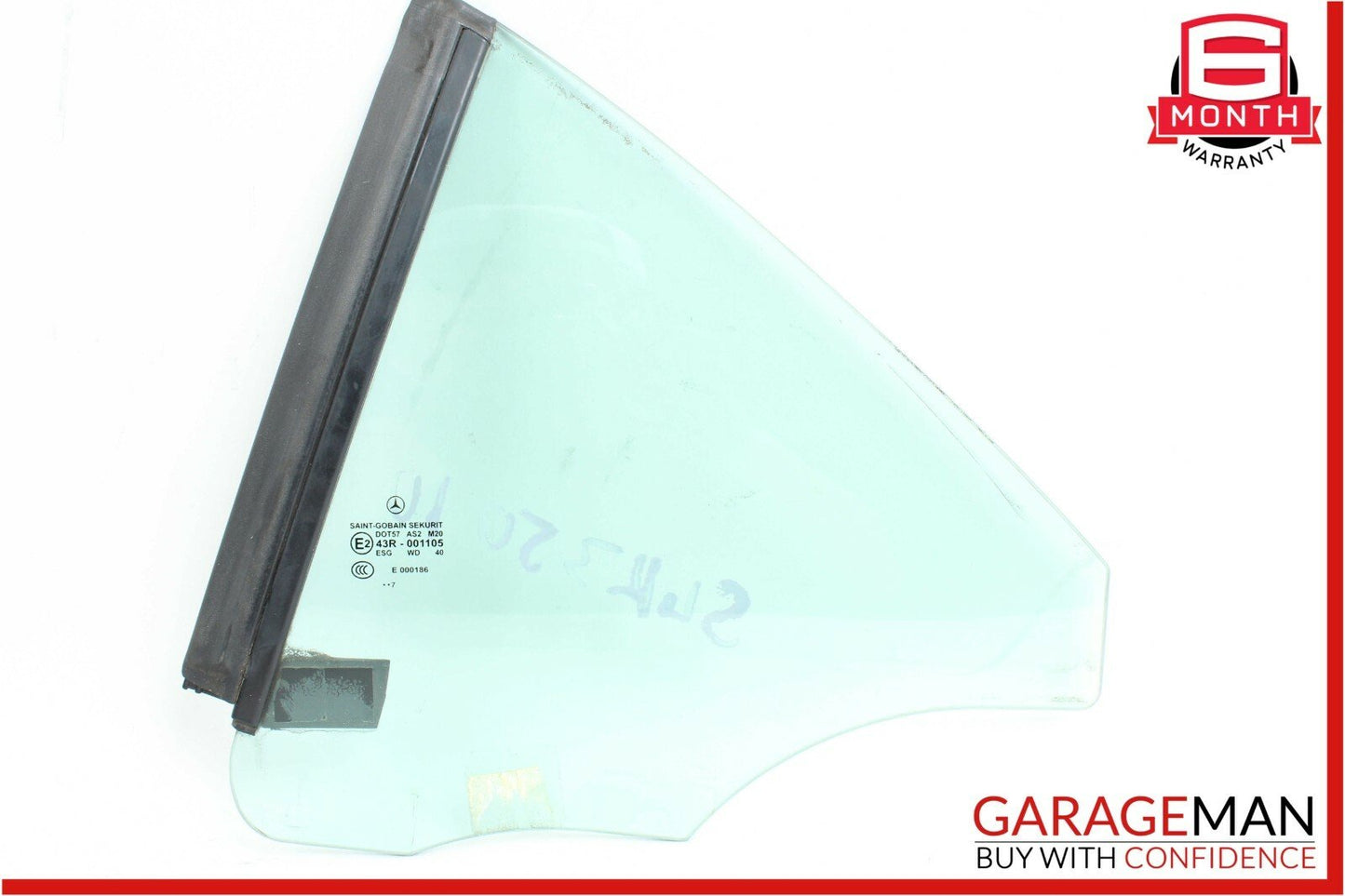 05-11 Mercedes R171 SLK350 Rear Left Driver Side Quarter Window Auto Glass OEM