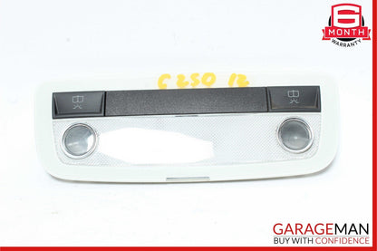 08-21 Mercedes C250 C350 GLK350 Rear Overhead Dome Light Reading Map Gray