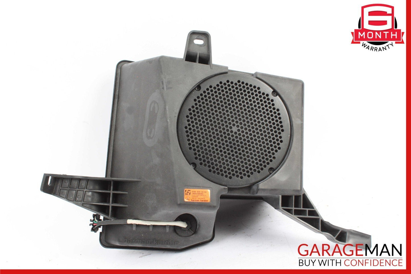 07-12 Mercedes GL550 Rear Subwoofer Sub Woofer Audio Speaker Harman Kardon