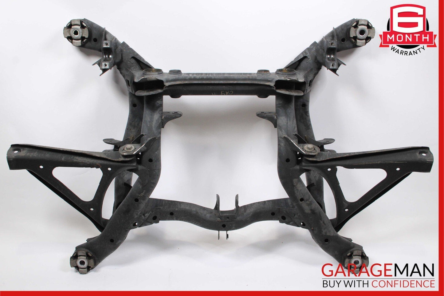 11-17 Porsche Cayenne 958 Rear Subframe Sub Frame Cross Member Cradle Assembly