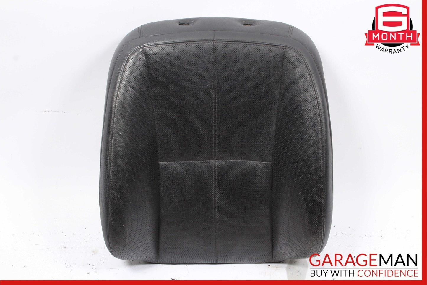 07-09 Mercedes W221 S450 S550 Front Left Driver Top Upper Seat Cushion Black OEM