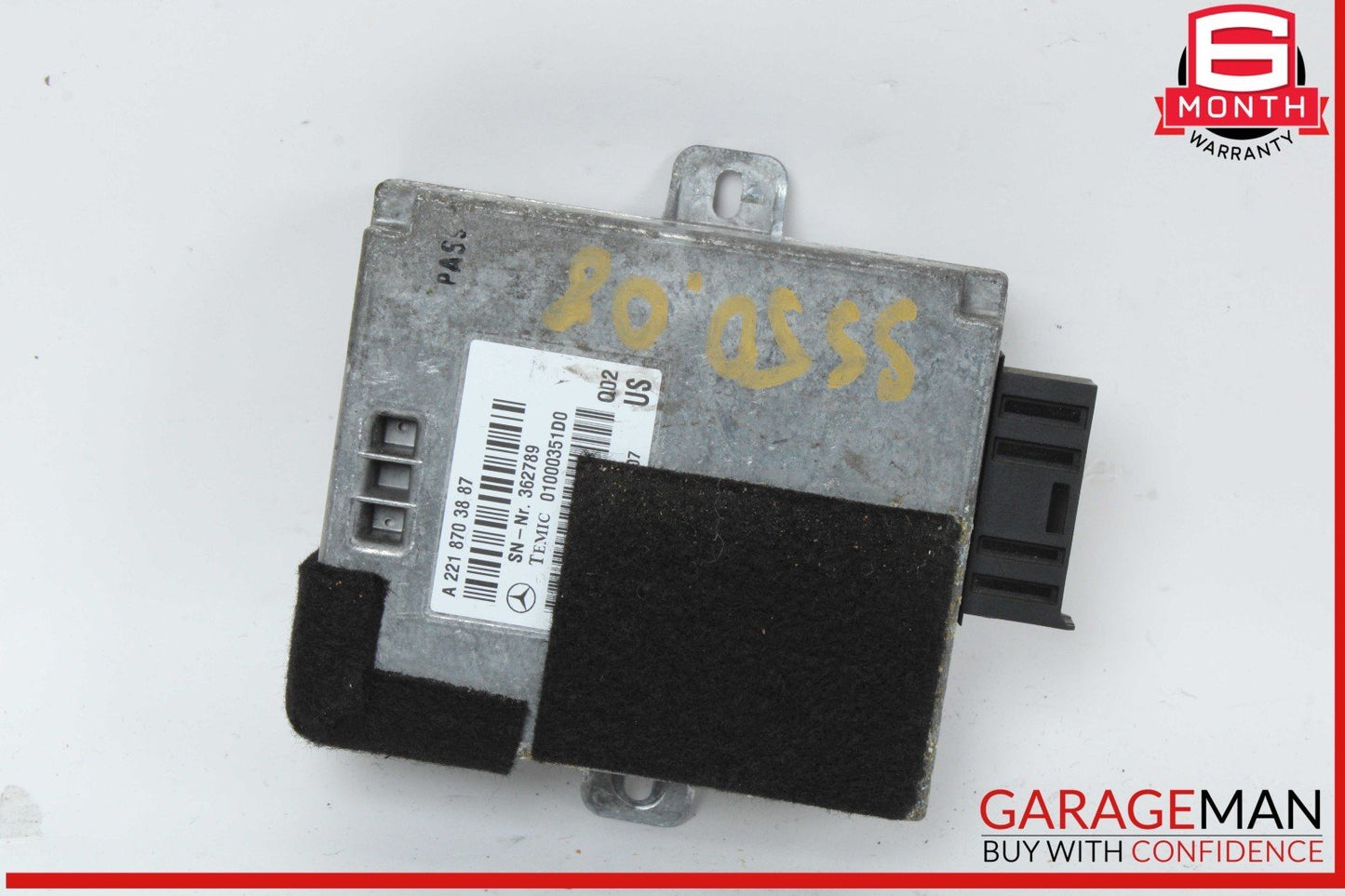 07-14 Mercedes W221 S550 CL550 Voice Language Communication Control Module OEM
