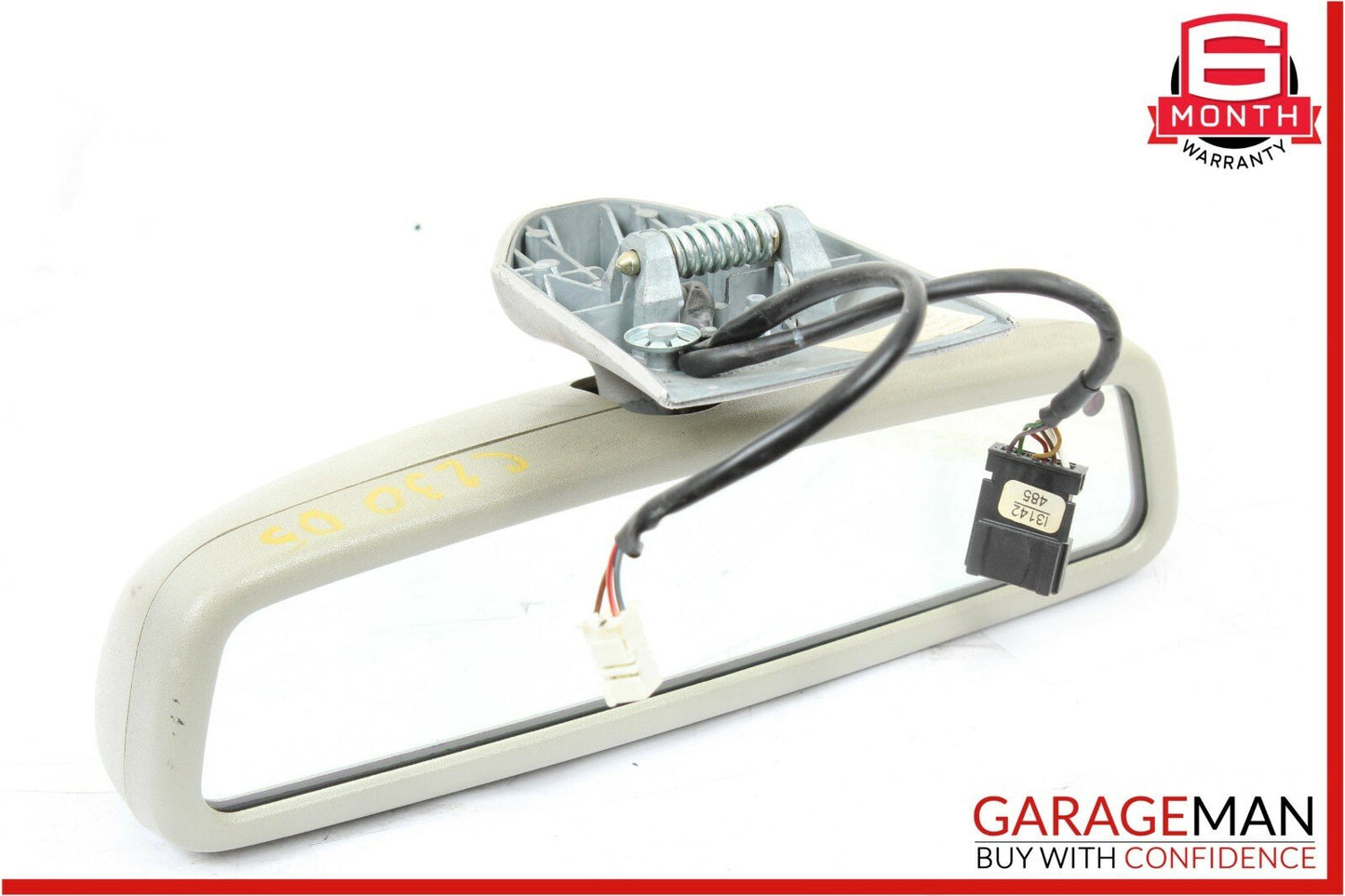 01-09 Mercedes W203 C230 C320 CLK320 Interior Rear View Mirror Grey OEM