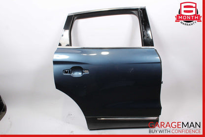 19-21 Lincoln Nautilus Rear Right Side Exterior Door Shell Panel Frame Blue OEM