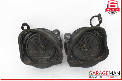 97-04 Mercedes R170 SLK320 Front Right & Left Side Door Sound Speakers Set of 2