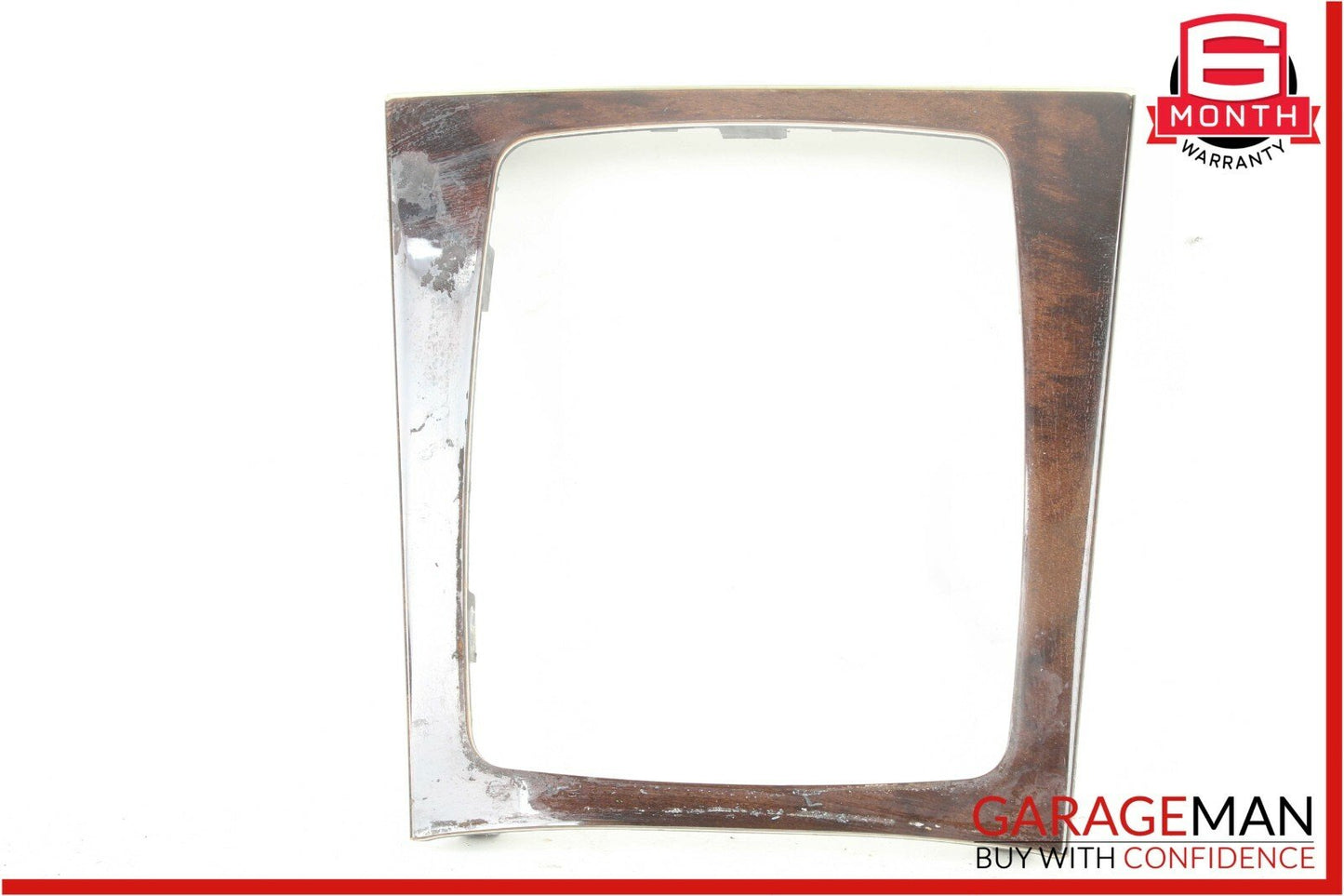 10-13 Mercedes W207 E350 E550 Center Console Shift Shifter Bezel Trim Wood OEM