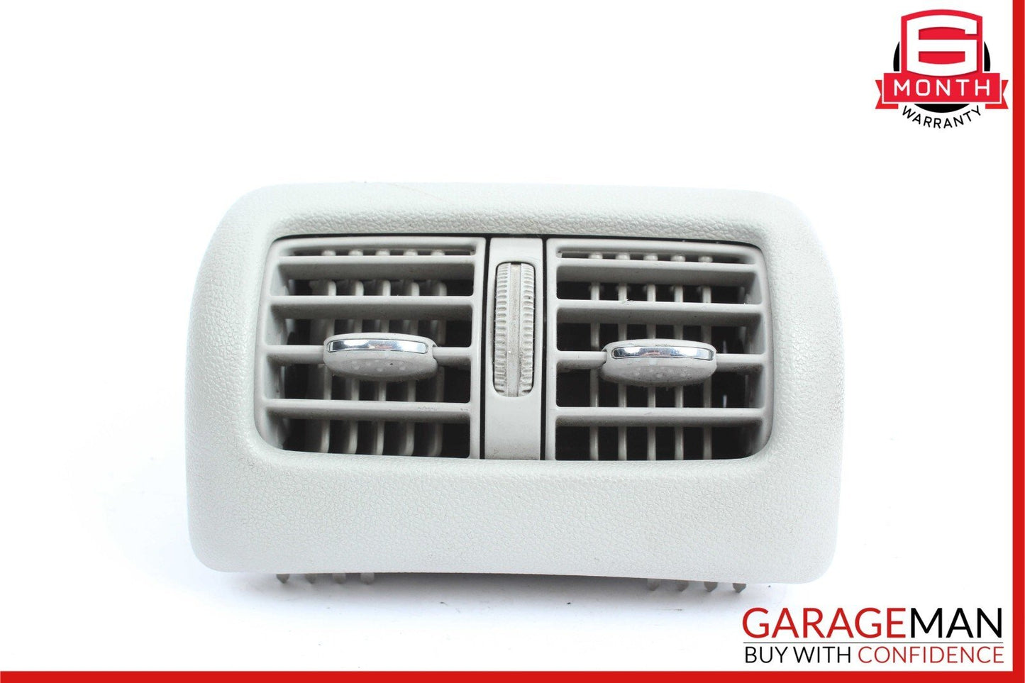 01-07 Mercedes W203 C230 Rear Center Console A/C AC Heater Air Vent Trim Beige