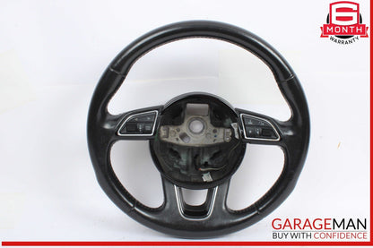 15-18 Audi Q3 Front Left Driver Side Steering Wheel Black 4L0419689A OEM