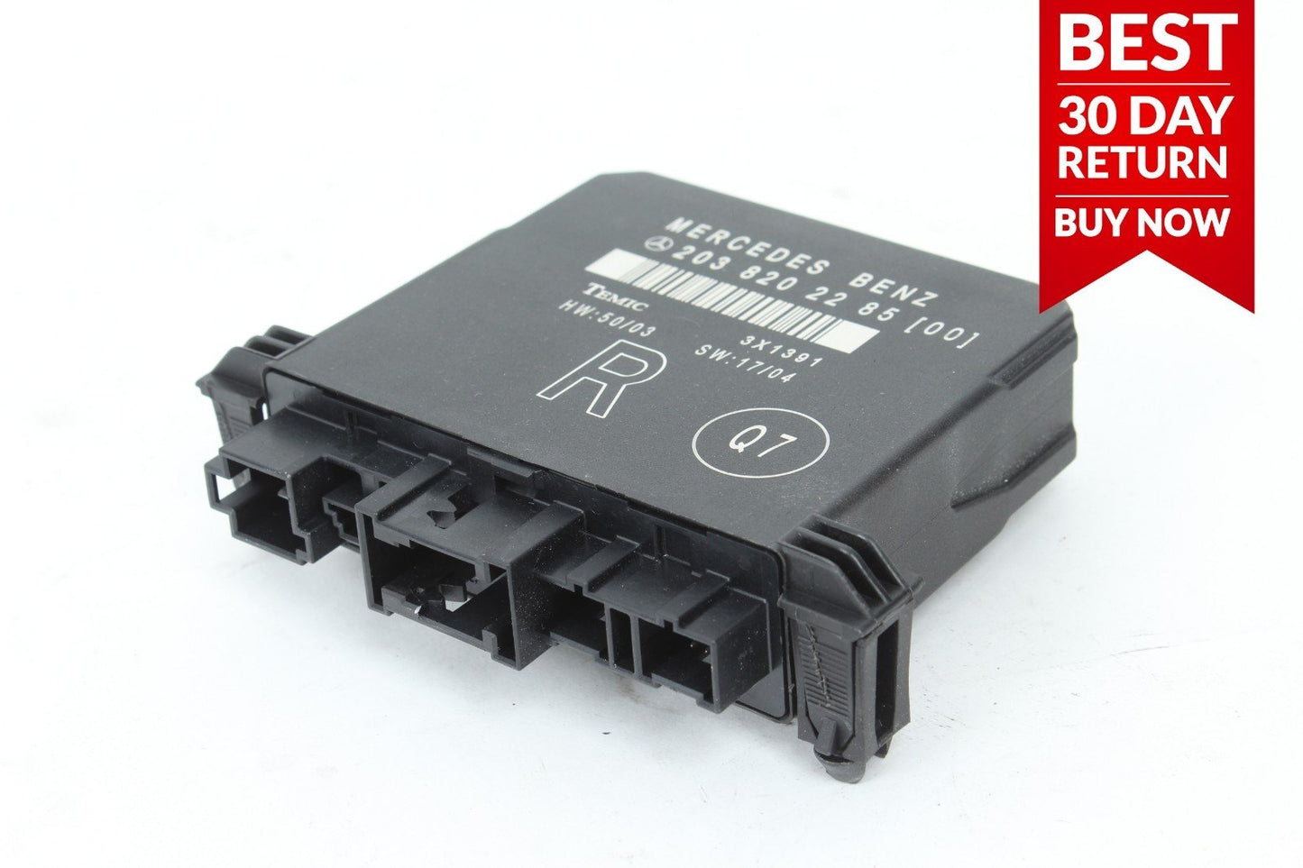 01-07 Mercedes W203 C230 C320 Rear Right Side Door Computer Control Module A95