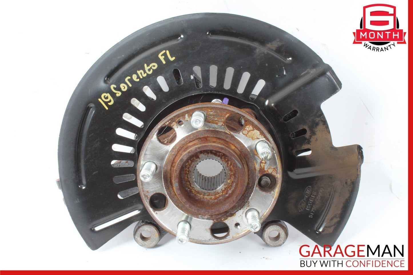 18-20 Kia Sorento Front Left Suspension Spindle Knuckle & Hub OEM