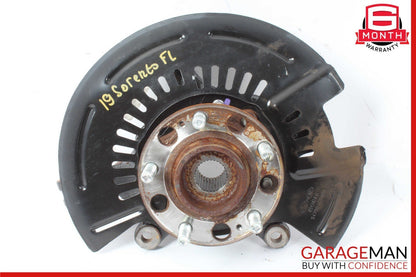 18-20 Kia Sorento Front Left Suspension Spindle Knuckle & Hub OEM