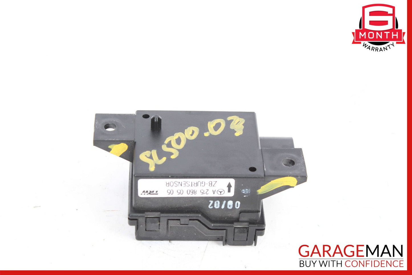 00-13 Mercedes R230 SL500 Seat Belt Seatbelt Tension Sensor 2158600505 OEM