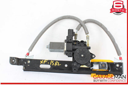 09-15 Jaguar XF XFR X250 Rear Left Driver Side Window Regulator Motor OEM