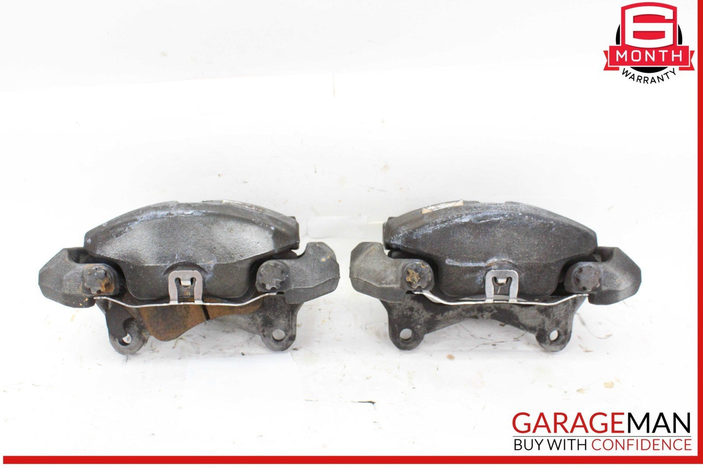 12-18 Audi A6 A7 Front Left & Right Side Brake Calipers Set of 2 Pc OEM
