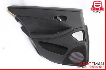 06-11 Mercedes W219 CLS500 CLS550 Rear Left Interior Door Panel Cover Black