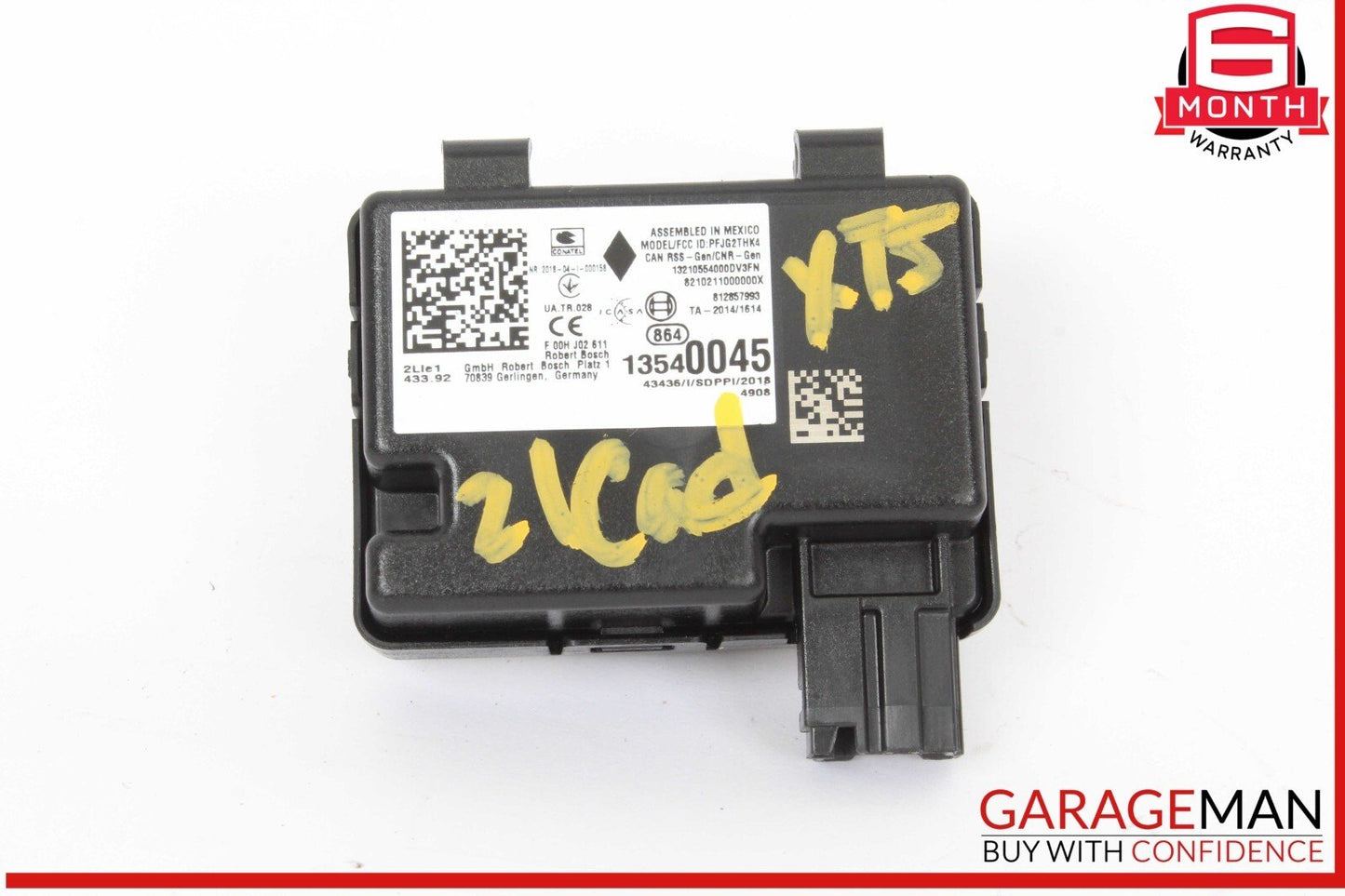 17-24 Cadillac XT5 Keyless Entry Receiver Control Module Unit 13540045 OEM