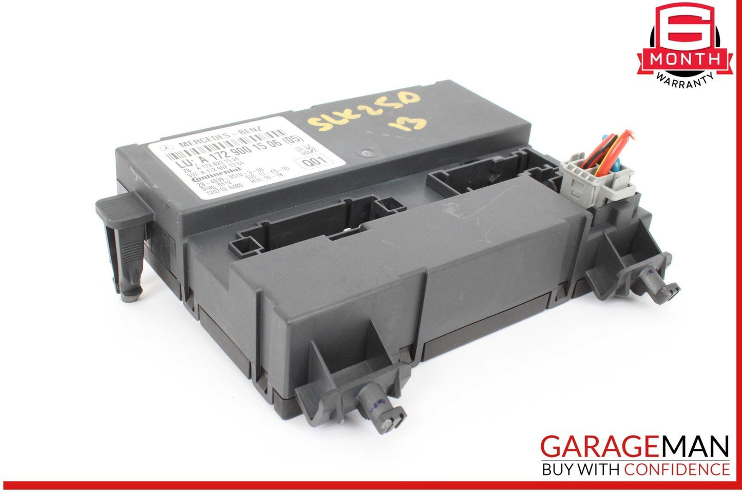 12-20 Mercedes R172 SLK250 SLC300 Roof Convertible Top Control Module Unit OEM