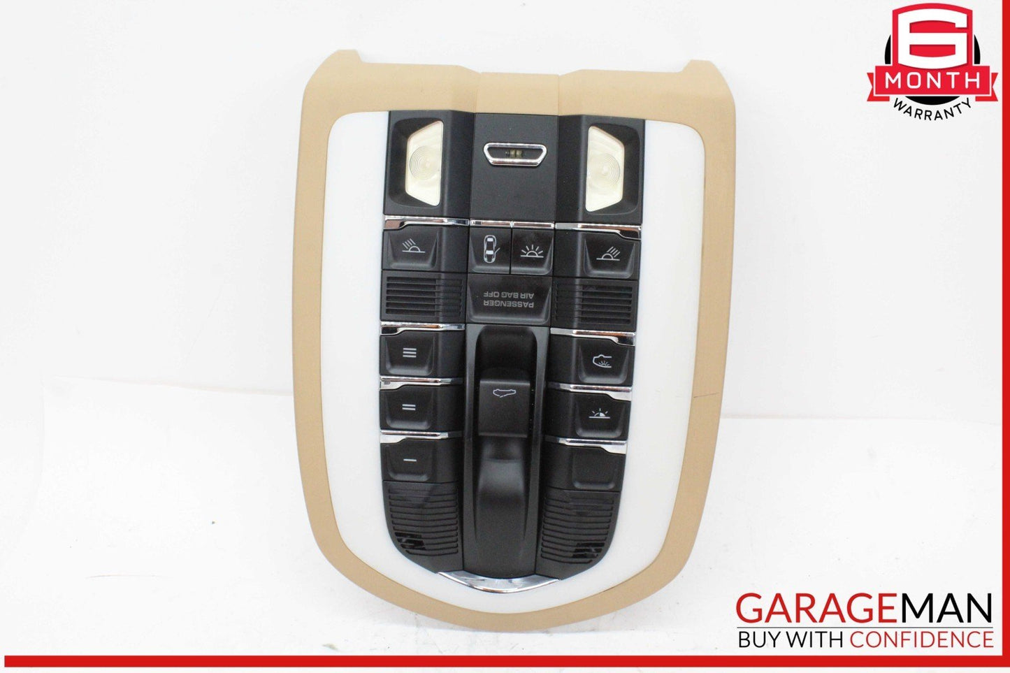 10-18 Porsche Cayenne 958 Front Overhead Dome Light Lamp 7PP959728F Genuine