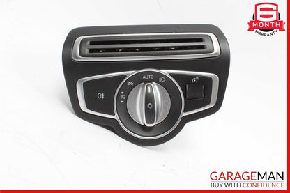 15-18 Mercedes W205 C300 C43 AMG Front Headlight Fog Light Switch Control Assy