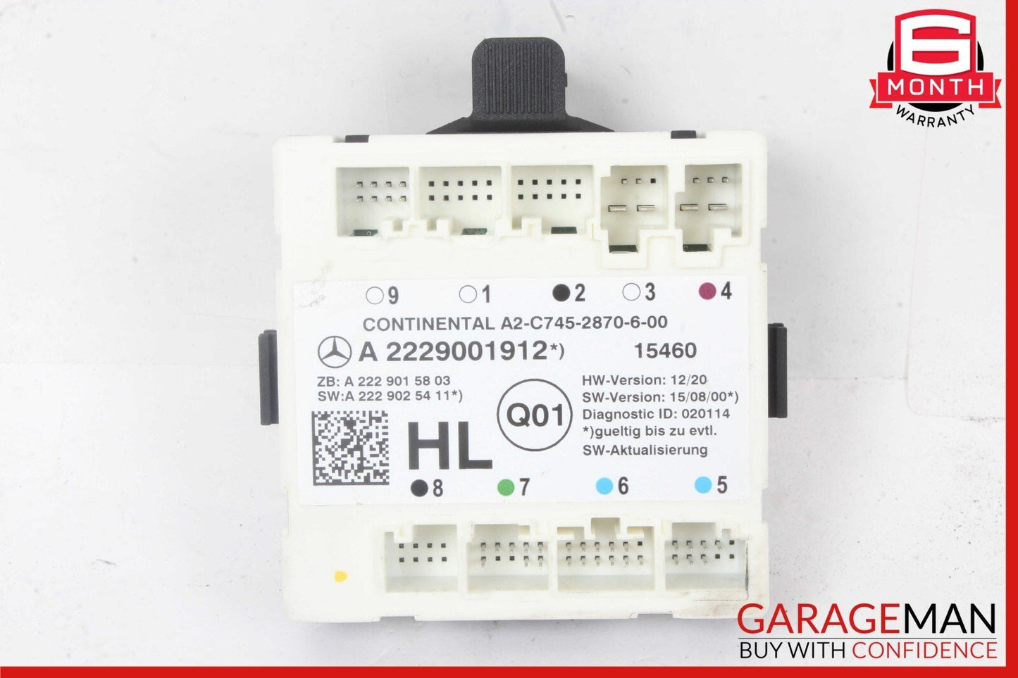 15-18 Mercedes W205 C300 C400 Rear Left Side Door Control Module Unit OEM