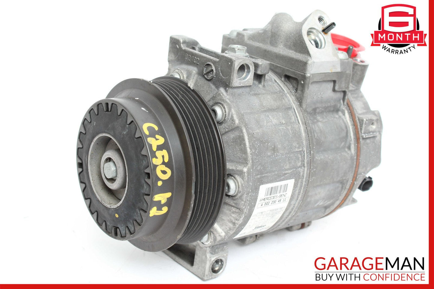 12-15 Mercedes W204 C250 SLK250 A/C Air Conditioning Compressor 0022304511 OEM