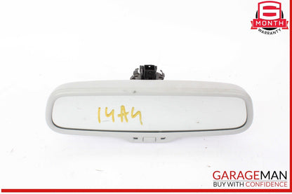 13-17 Audi A4 S4 Q5 Front Upper Windshield Interior Rear View Mirror Gray OEM