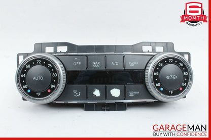 08-11 Mercedes W204 C300 C63 AMG AC A/C Heater Climate Control Switch Module