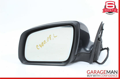 08-09 Mercedes W204 C300 C350 Front Left Side Mirror Rear View Door OEM