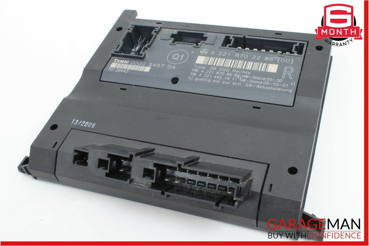 07-09 Mercedes W221 S550 S63 AMG Front Right Side Under Seat Control Module
