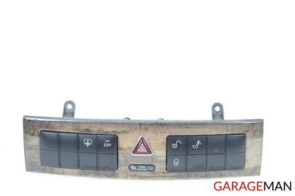 05-07 MERCEDES W203 C230 DASHBOARD DASH CONTROL SWITCH PANEL TRIM OEM