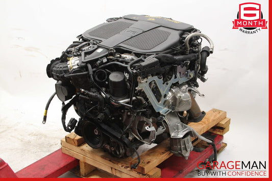 13-15 Mercedes W212 E400 Hybrid 3.5L Engine Motor Block Assembly 150k OEM