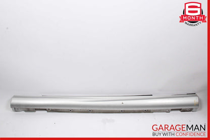 03-05 Mercedes W209 CLK500 CLK55 Left  Side Rocker Skirt Moulding Panel Silver