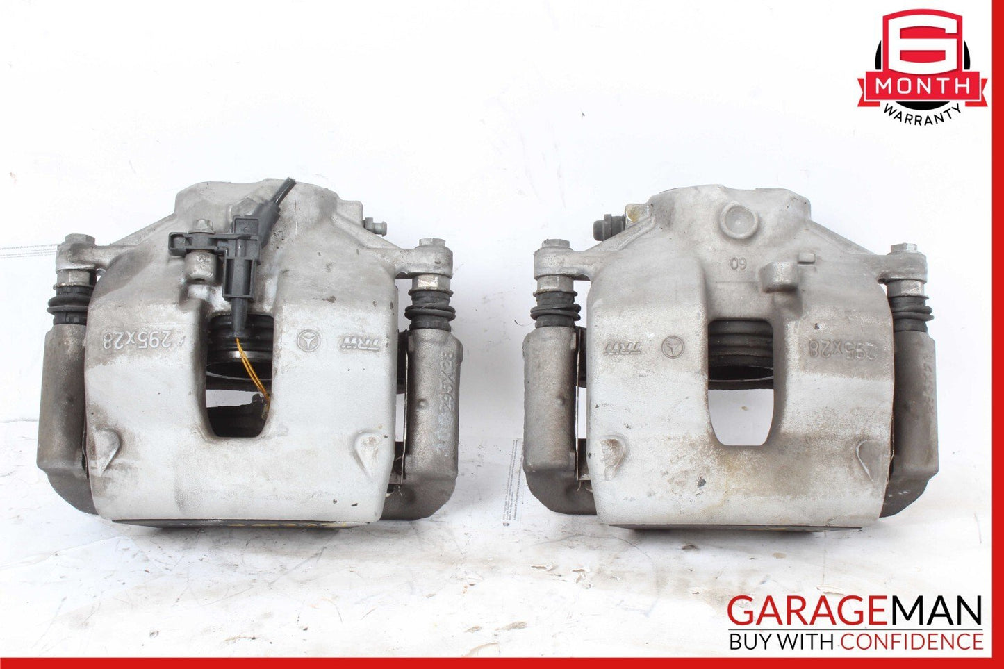 08-15 Mercedes W204 C250 Front Left & Right Side Brake Caliper Calipers Set OEM