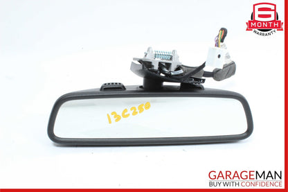 12-14 Mercedes W204 C250 C300 Interior Rear View Mirror Black OEM