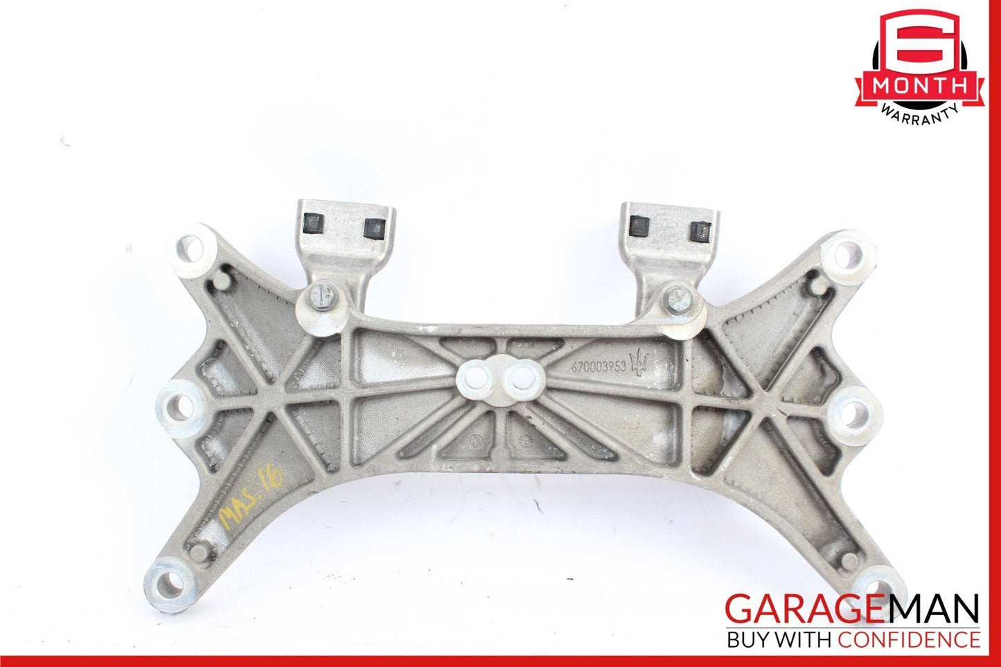 14-22 Maserati Ghibli Automatic Transmission Crossmember Brace Bracket OEM