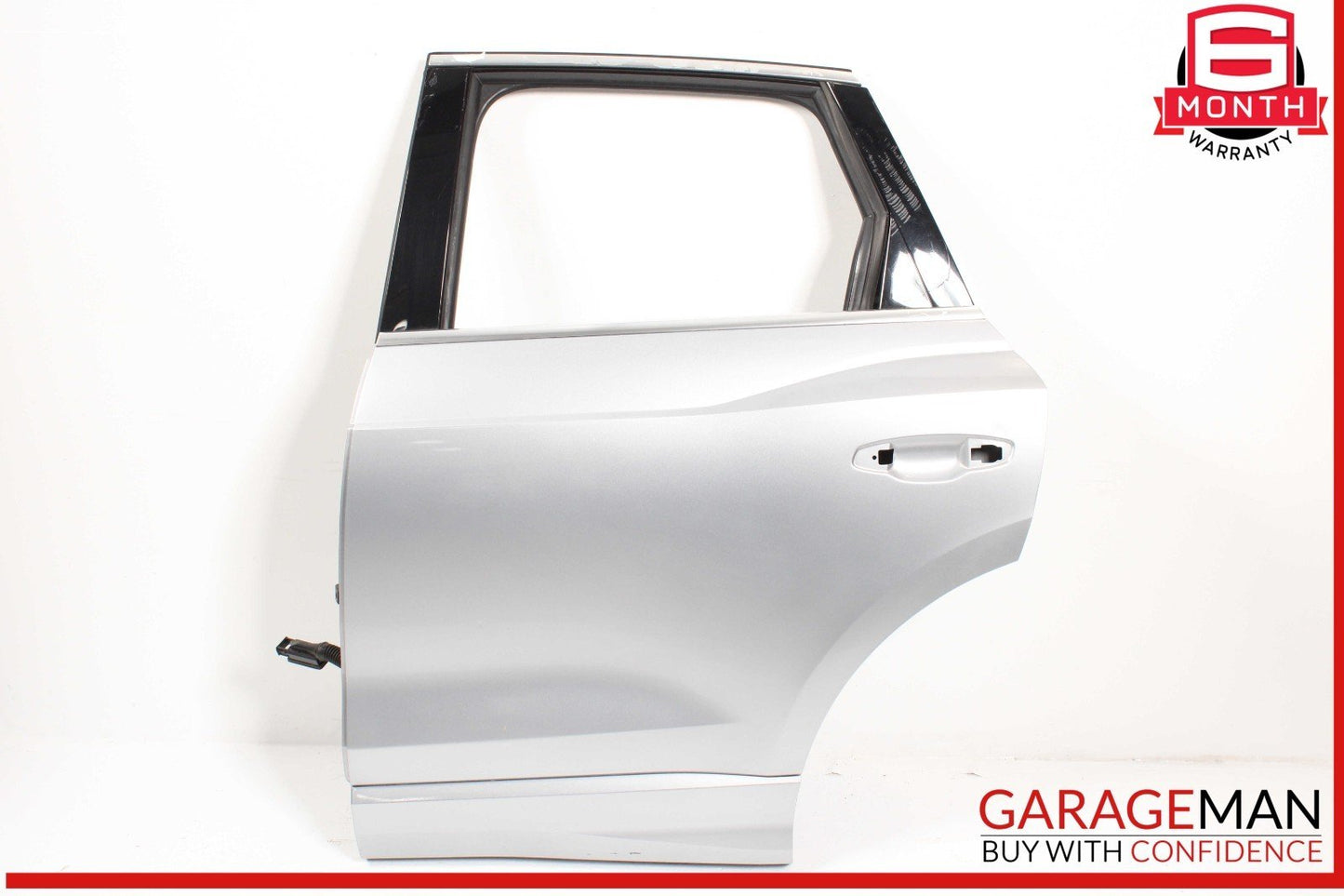 19-25 Audi Q3 Rear Left Driver Side Door Shell Panel Silver 83A833051C OEM
