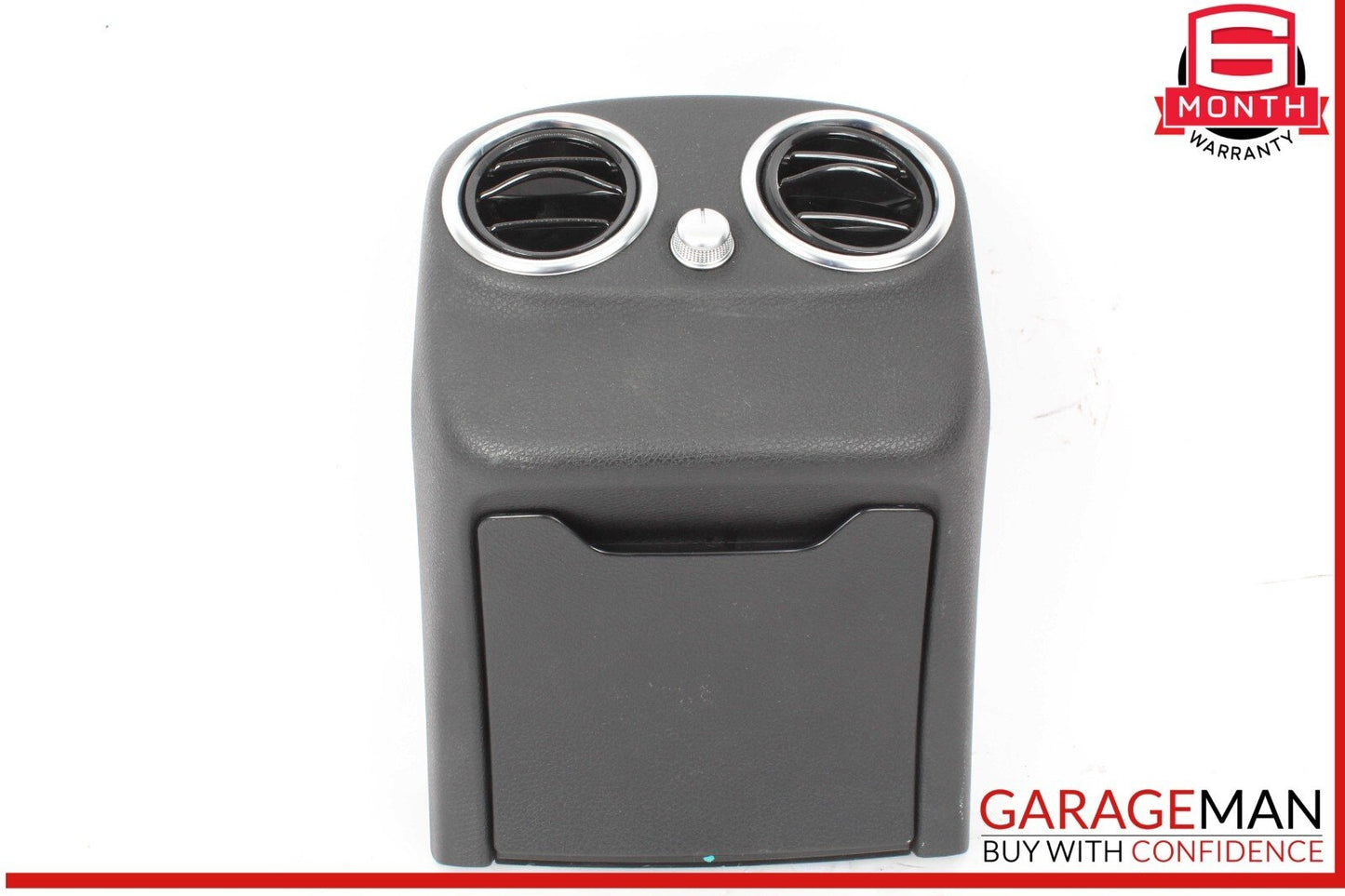 15-20 Mercedes W205 C300 C350e Rear Center Console A/C Air Vent Assy Black OEM