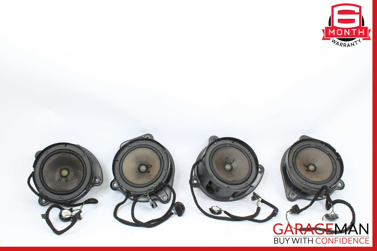 00-06 Mercedes W220 S430 S500 S55 AMG Bose Door Audio Sound Speaker Set OEM