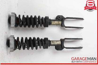 03-10 Porsche Cayenne 955 Front Right & Left Shock Absorber Strut Spring Set OEM