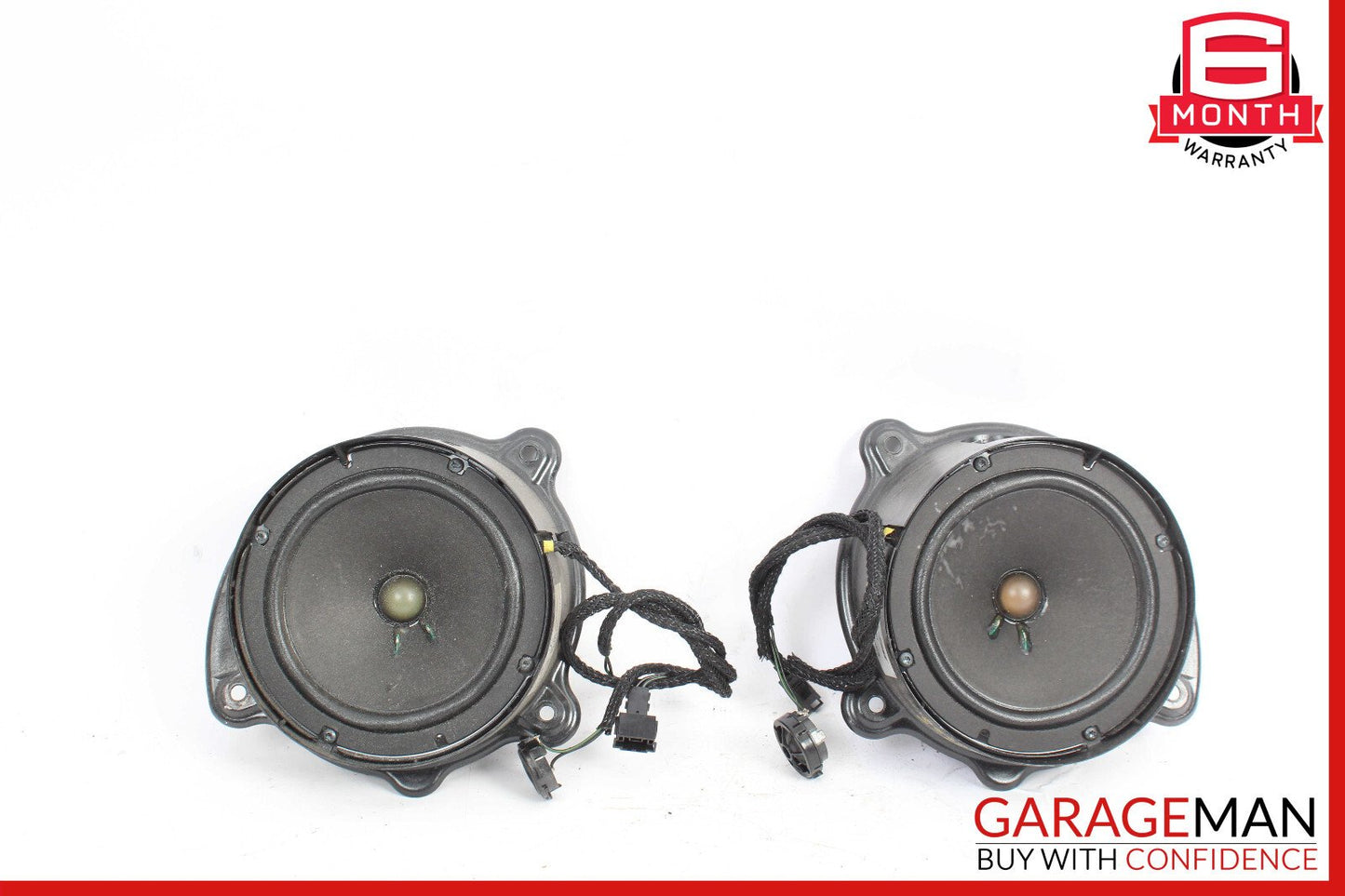 00-06 Mercedes W220 S500 Front Left & Right Side Door Sound Speaker Set of 2